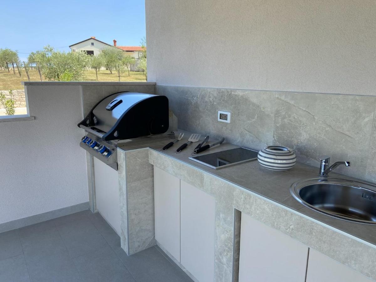Villa Victoria Istra - Heated Pool Nova Vas  ภายนอก รูปภาพ