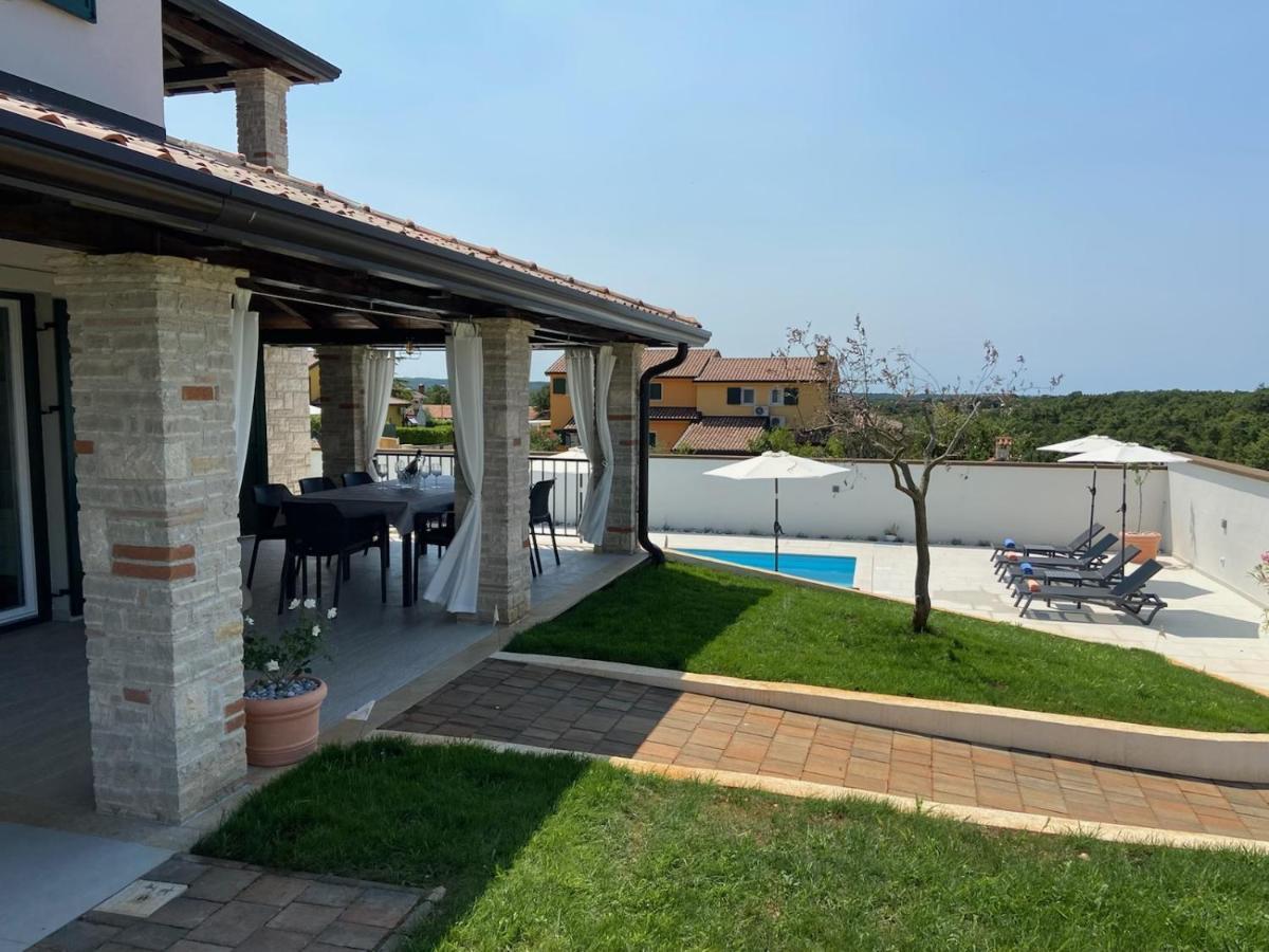 Villa Victoria Istra - Heated Pool Nova Vas  ภายนอก รูปภาพ