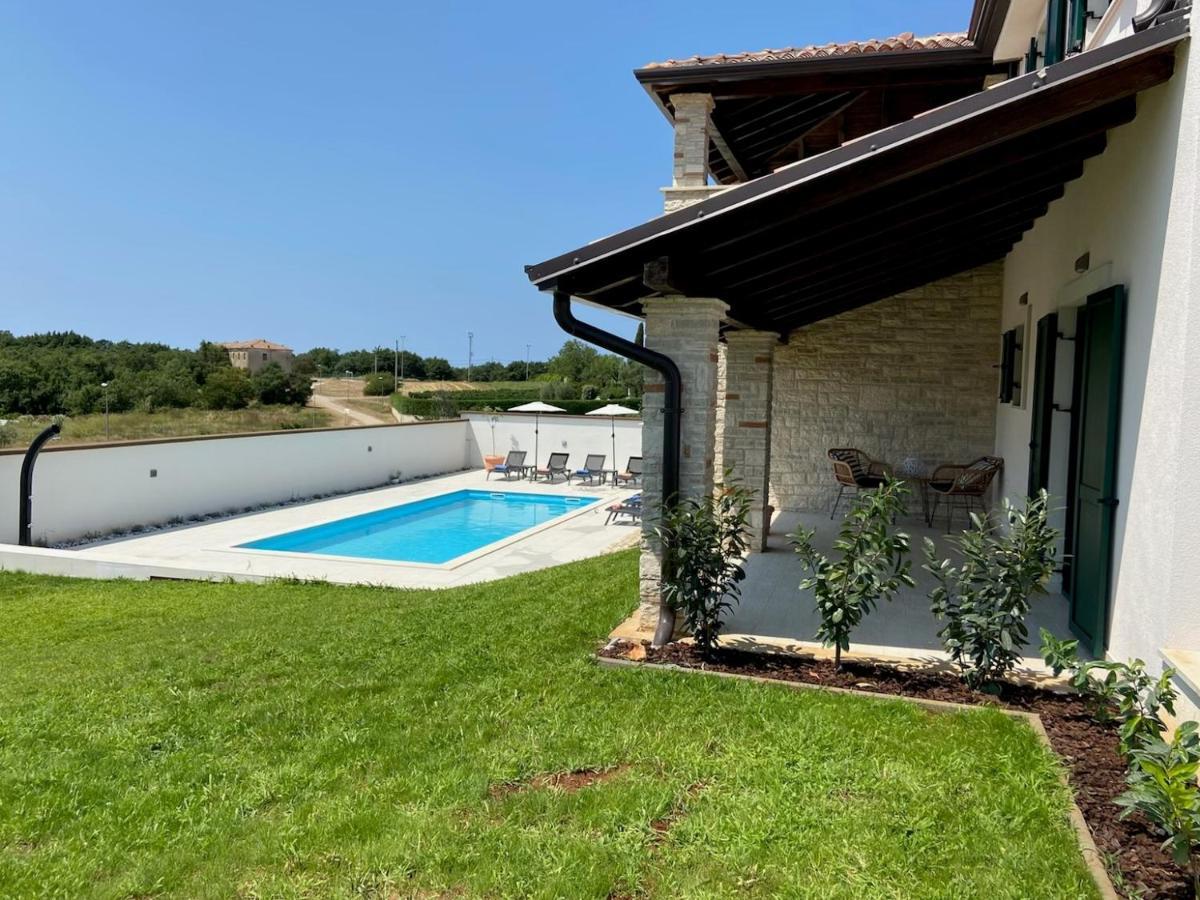 Villa Victoria Istra - Heated Pool Nova Vas  ภายนอก รูปภาพ
